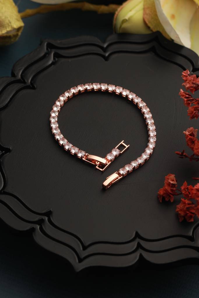 Rose Gold Blush Bracelet : BR-003