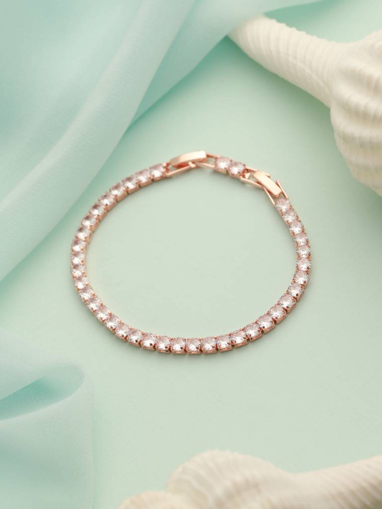 Rose Gold Blush Bracelet : BR-003
