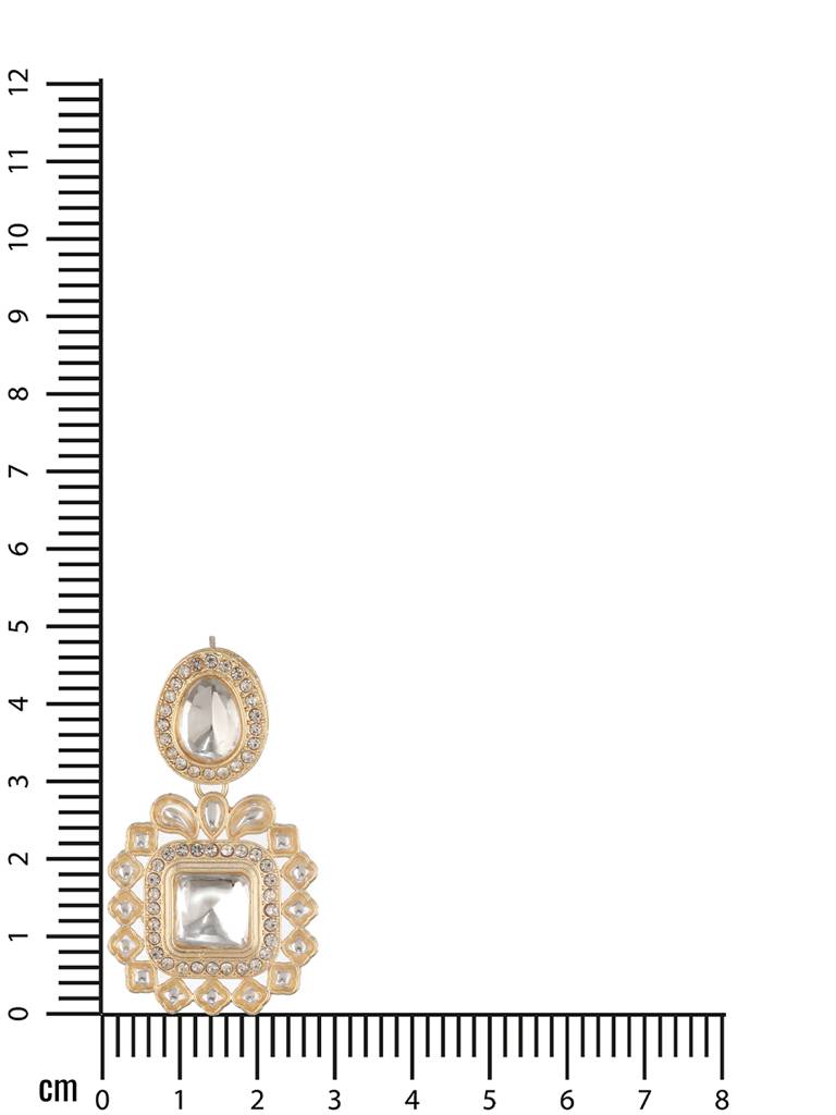 Women Geometric Shaped Studs Earrings : EAR-JS24-30292
