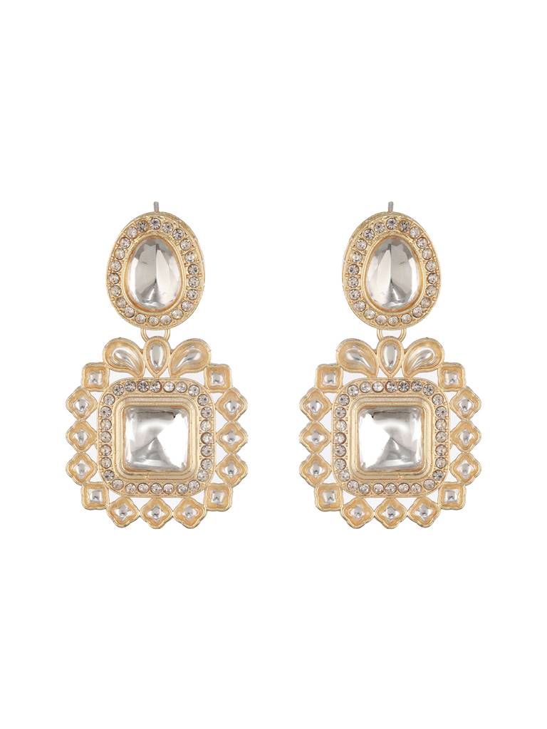 Women Geometric Shaped Studs Earrings : EAR-JS24-30292