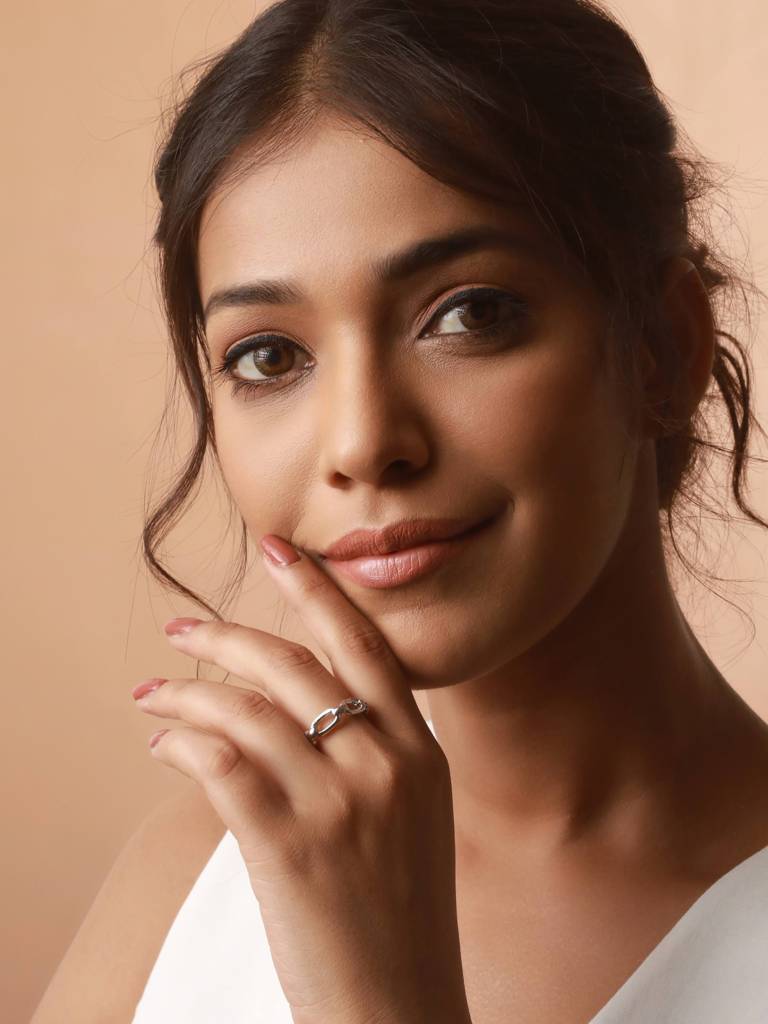 Plain Chain Silver Ring : RN-002