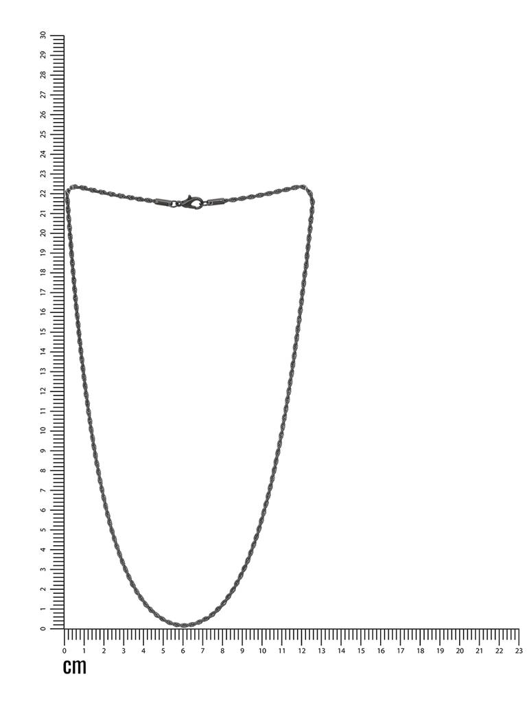 Men Minimal Stainless Steel Chain : JSMNL10