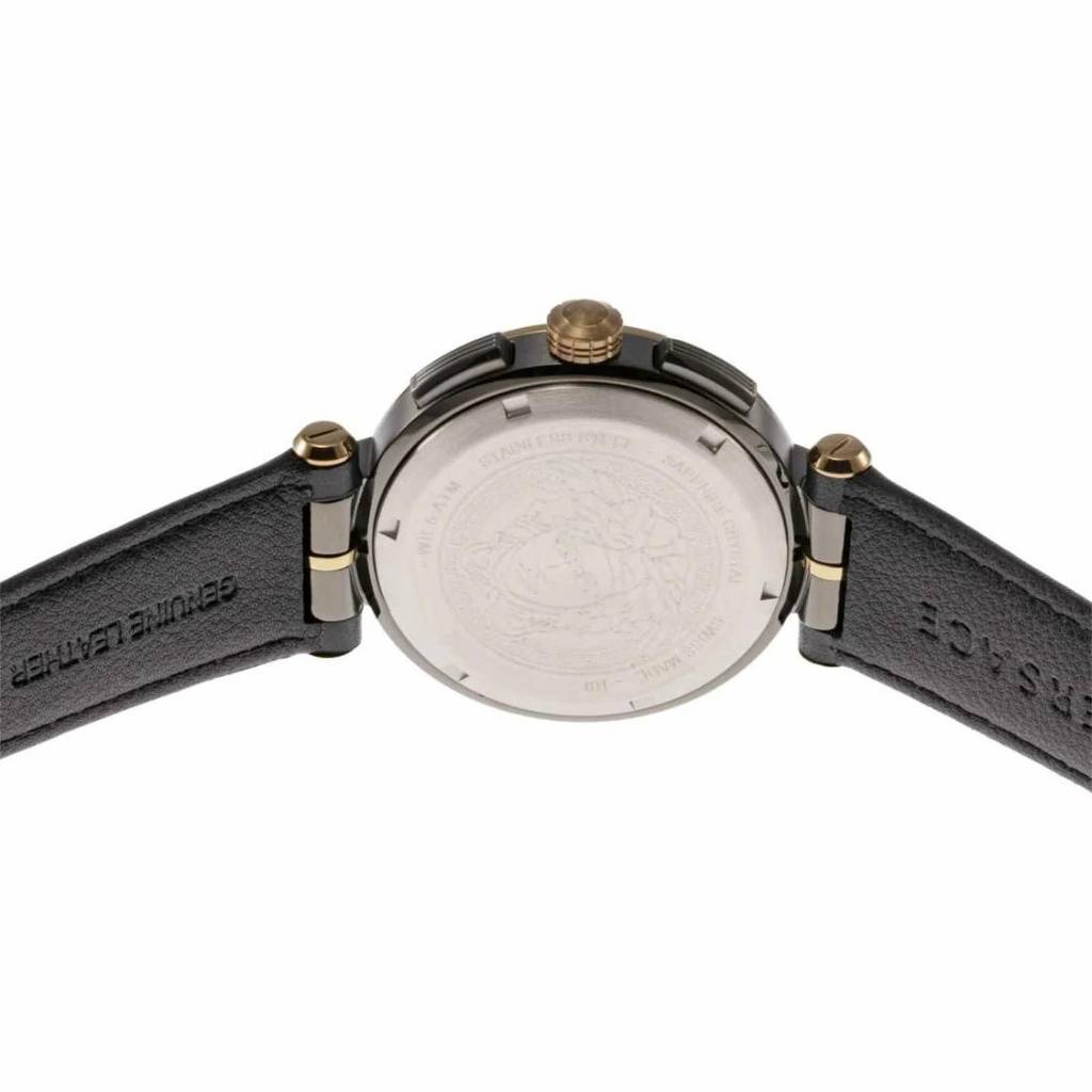 Versace Aion Chrono 45 Mm Black Dial Men Watch : VE6CA0323