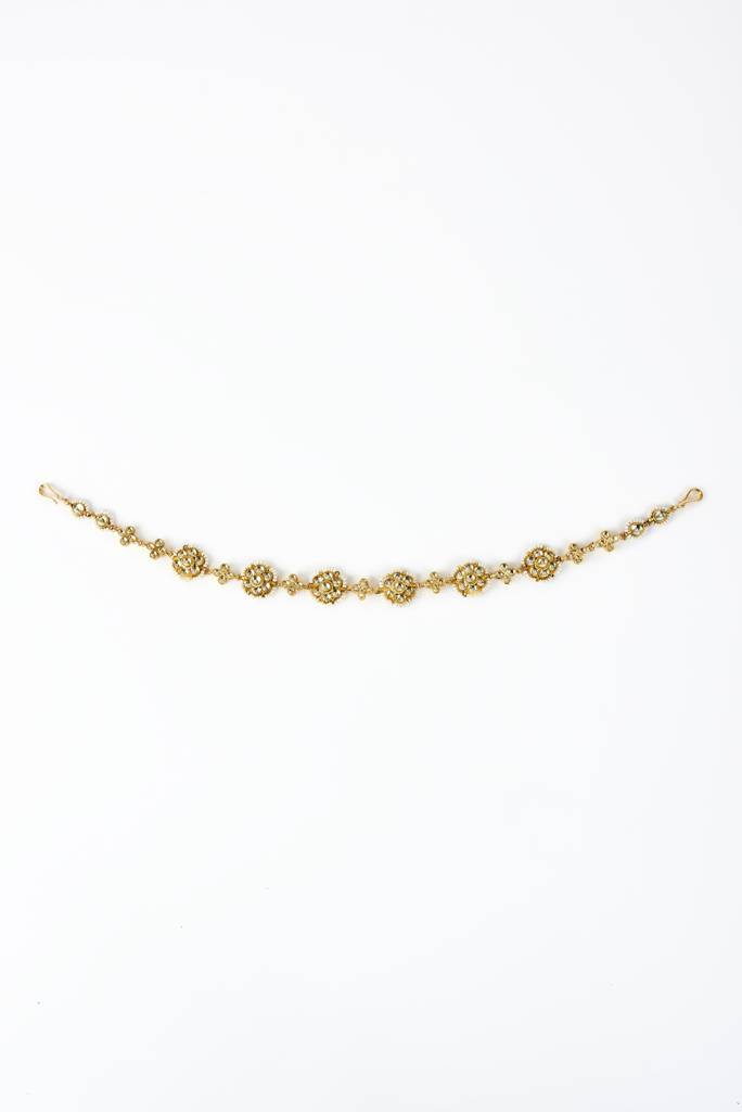 Vivinia By Vidhi Mehra Saadgi Gold Plated Kundan, Polki Womens Maathapatti -Vh194 : VH194