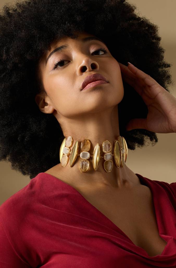 Elira Necklace : VIVNK0012