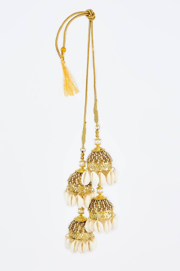 Vivinia By Vidhi Mehra Gold Plated Womens Pair Of Kaleeras (Freesize)-Vkl032 : VKL032