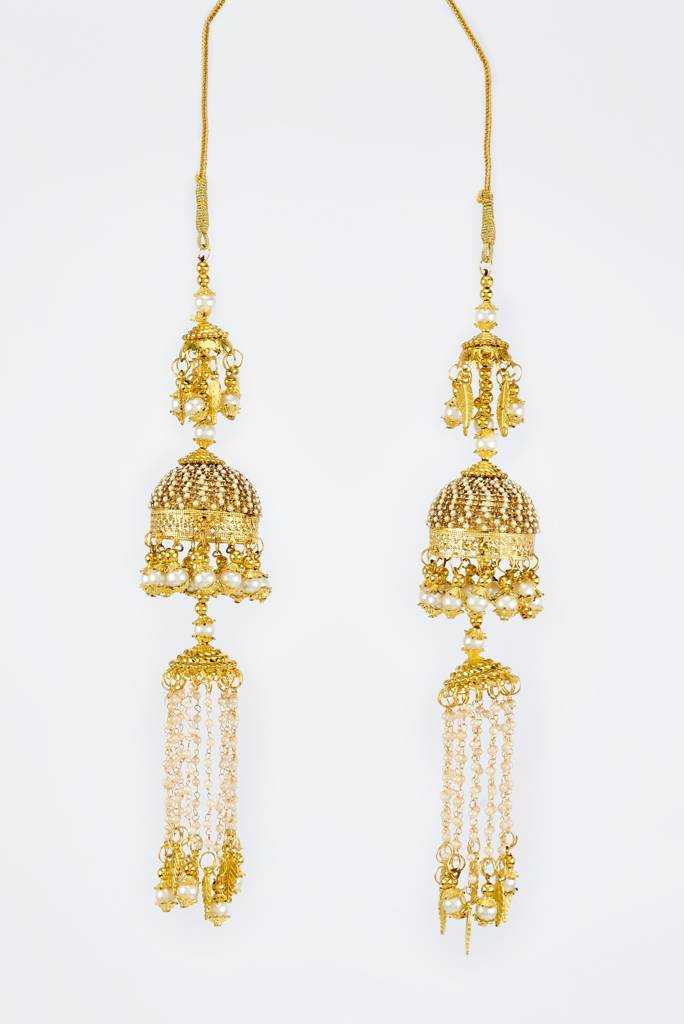 Vivinia By Vidhi Mehra Gold Plated Womens Pair Of Kaleeras (Freesize)-Vkl034 : VKL034