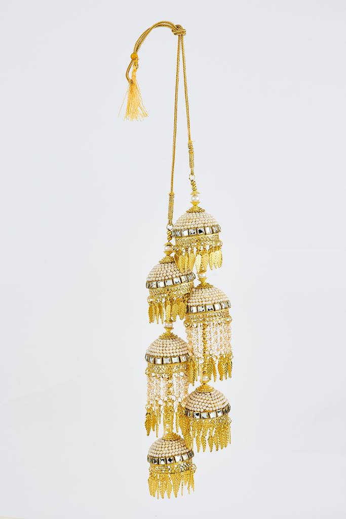 Vivinia By Vidhi Mehra Gold Plated Womens Pair Of Kaleeras (Freesize)-Vkl036 : VKL036