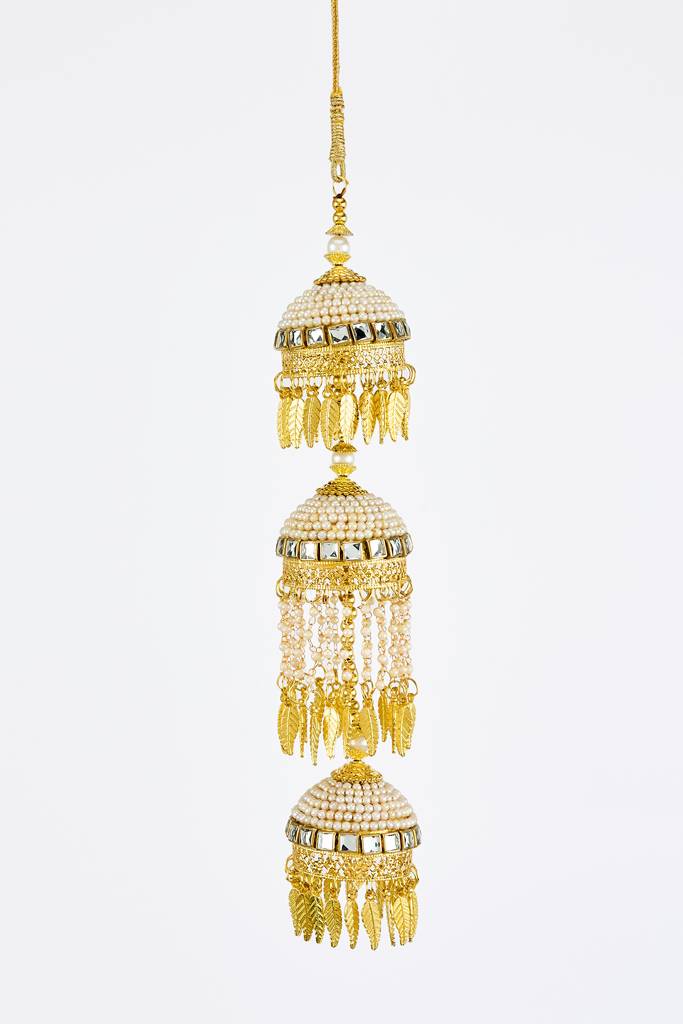 Vivinia By Vidhi Mehra Gold Plated Womens Pair Of Kaleeras (Freesize)-Vkl036 : VKL036