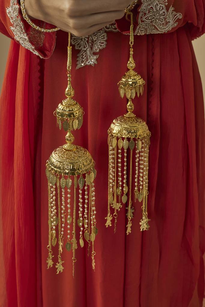Vivinia By Vidhi Mehra Gold Plated Womens Pair Of Kaleeras (Freesize)-Vkl037 : VKL037