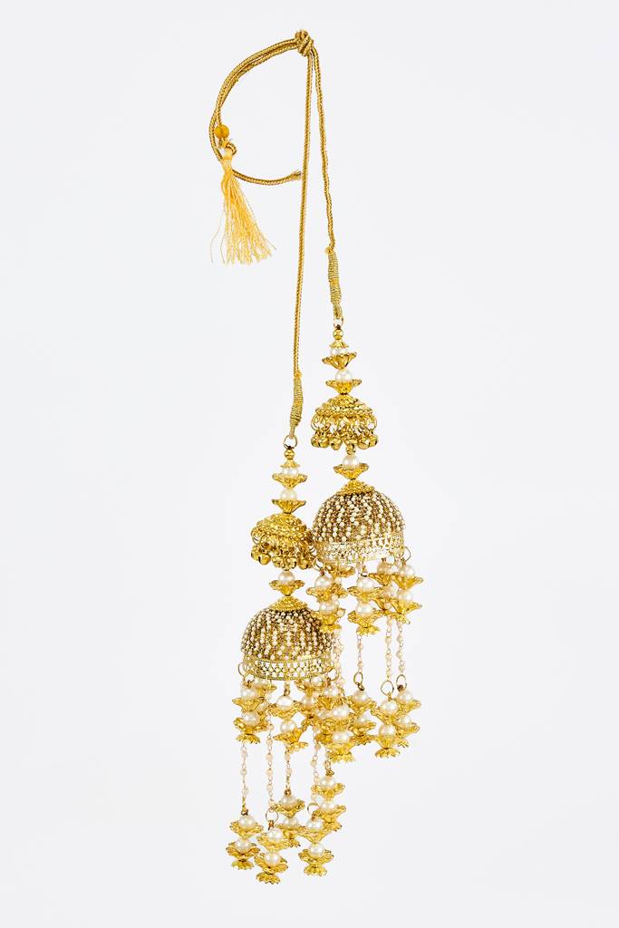 Vivinia By Vidhi Mehra Gold Plated Womens Pair Of Kaleeras (Freesize)-Vkl041 : VKL041