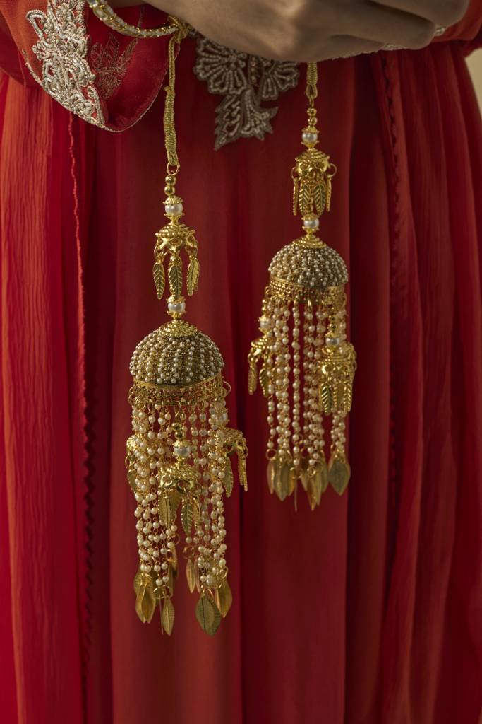 Vivinia By Vidhi Mehra Gold Plated Womens Pair Of Kaleeras (Freesize)-Vkl043 : VKL043