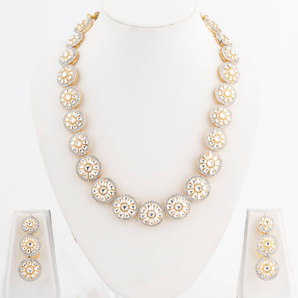 Zircon Necklace Set : VN093
