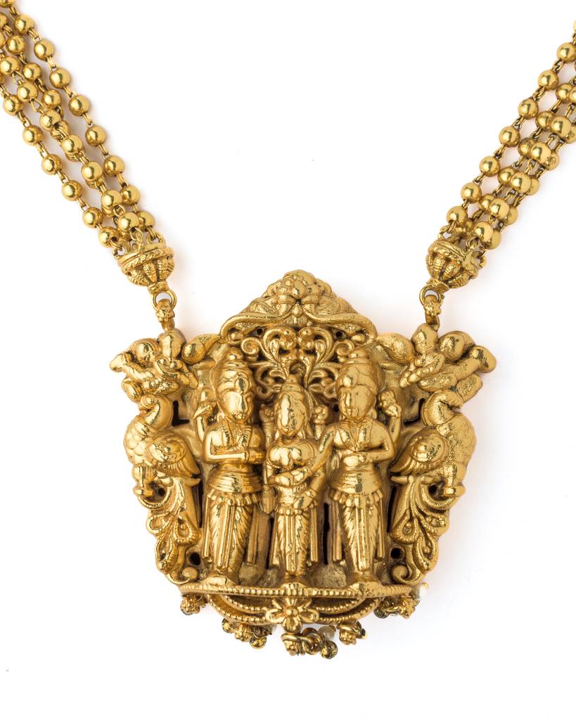Vivinia By Vidhi Mehra Gold Plated Womens Long Necklace Set-Vn250 : VN250