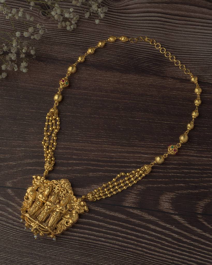 Vivinia By Vidhi Mehra Gold Plated Womens Long Necklace Set-Vn250 : VN250