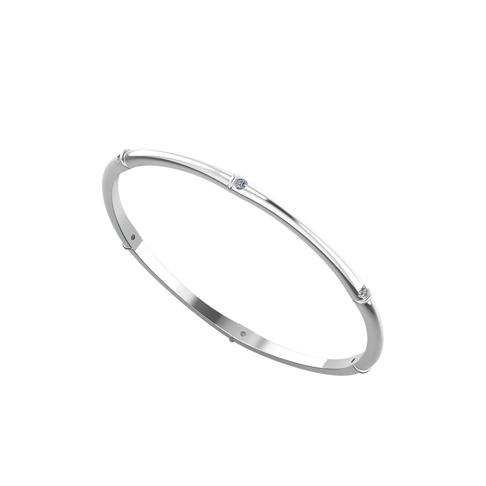 Noor 0.28 Carat Diamond Bangle : VYB20