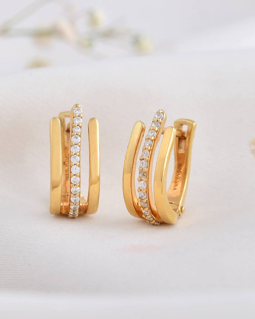 Floe 0.29 Carat Diamond Earrings : VYE18