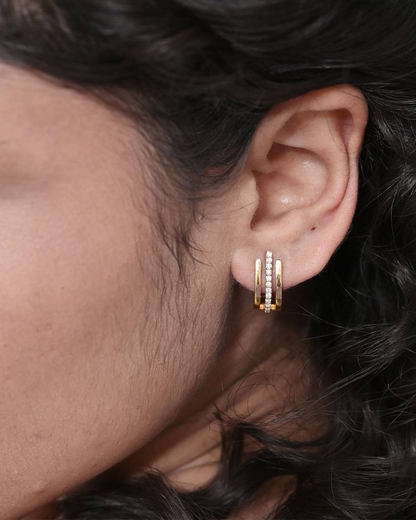 Floe 0.29 Carat Diamond Earrings : VYE18