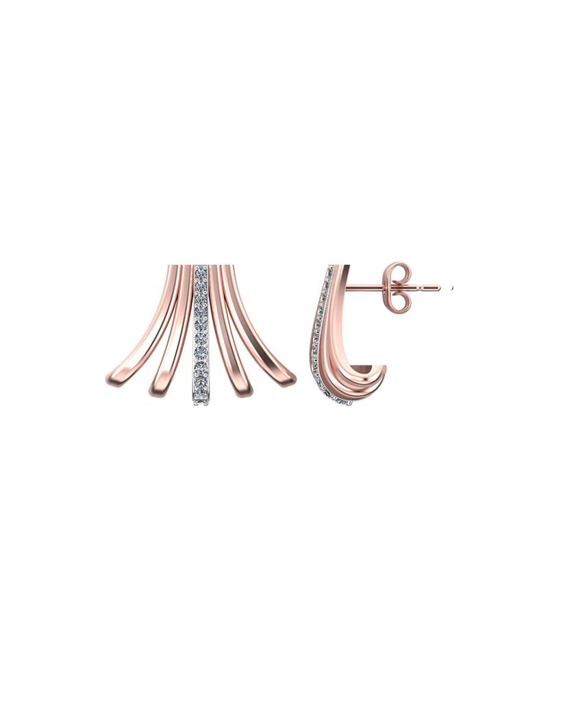 Muse 0.30 Carat Diamond Earrings : vye19