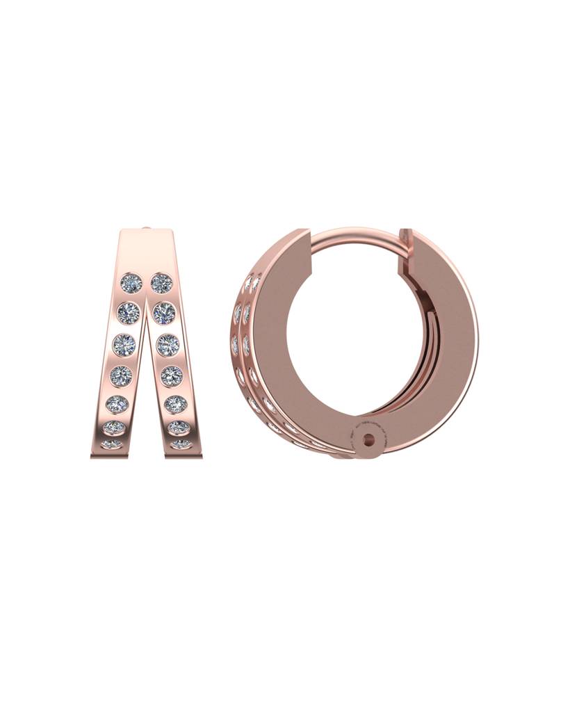 Linked Hoops Earrings : VYE27