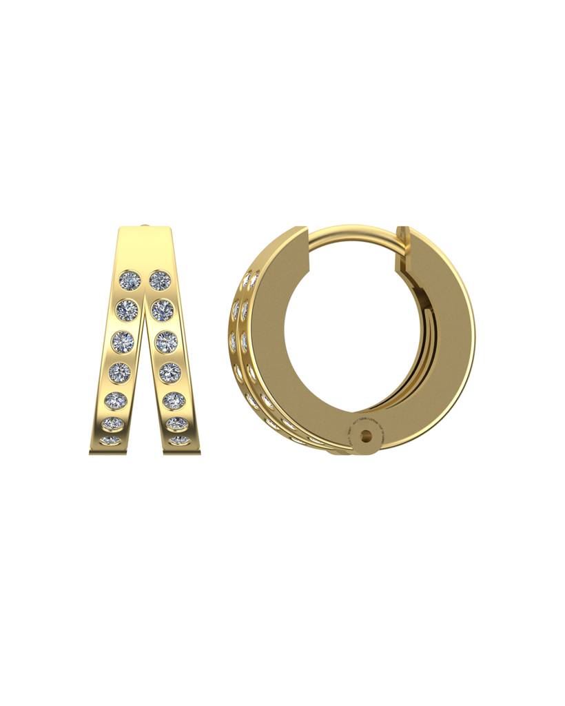 Linked Hoops Earrings : VYE27