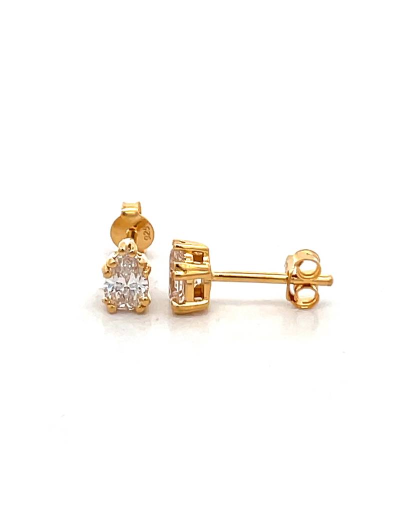 1 Carat Pear Diamond Earring : VYE41