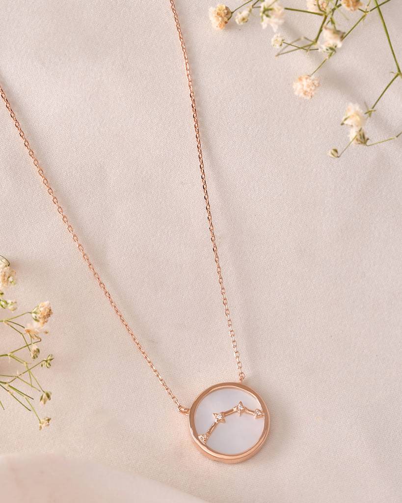 Aries Zodiac Necklace