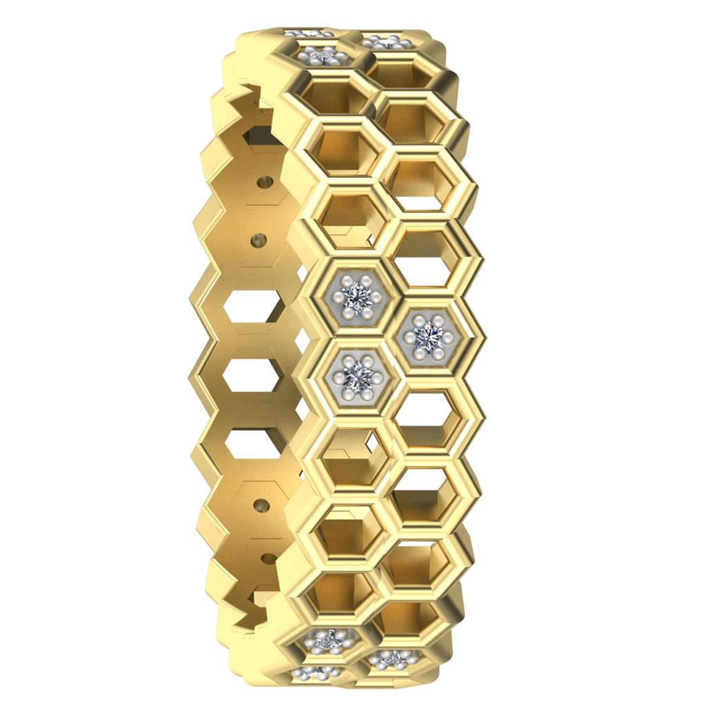 Honey Comb Ring : VYR02