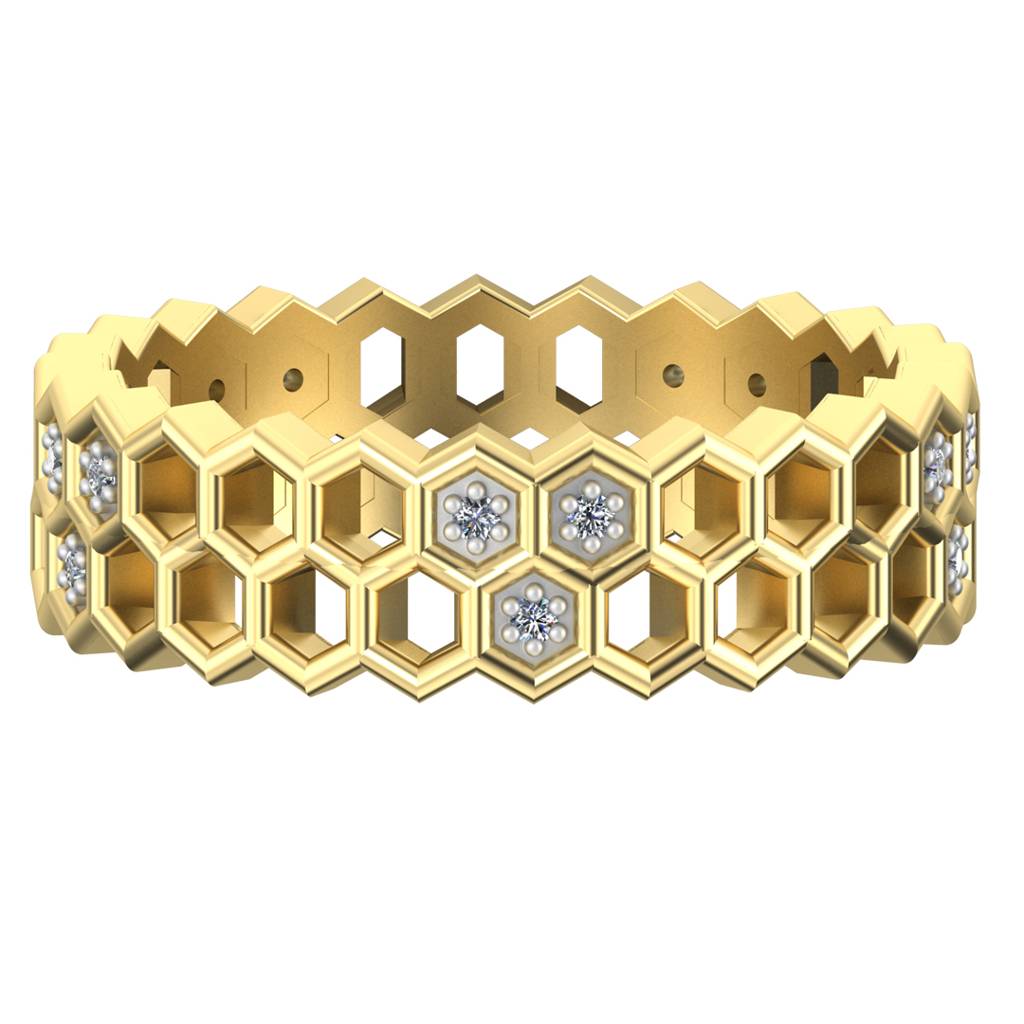 Honey Comb Ring : VYR02