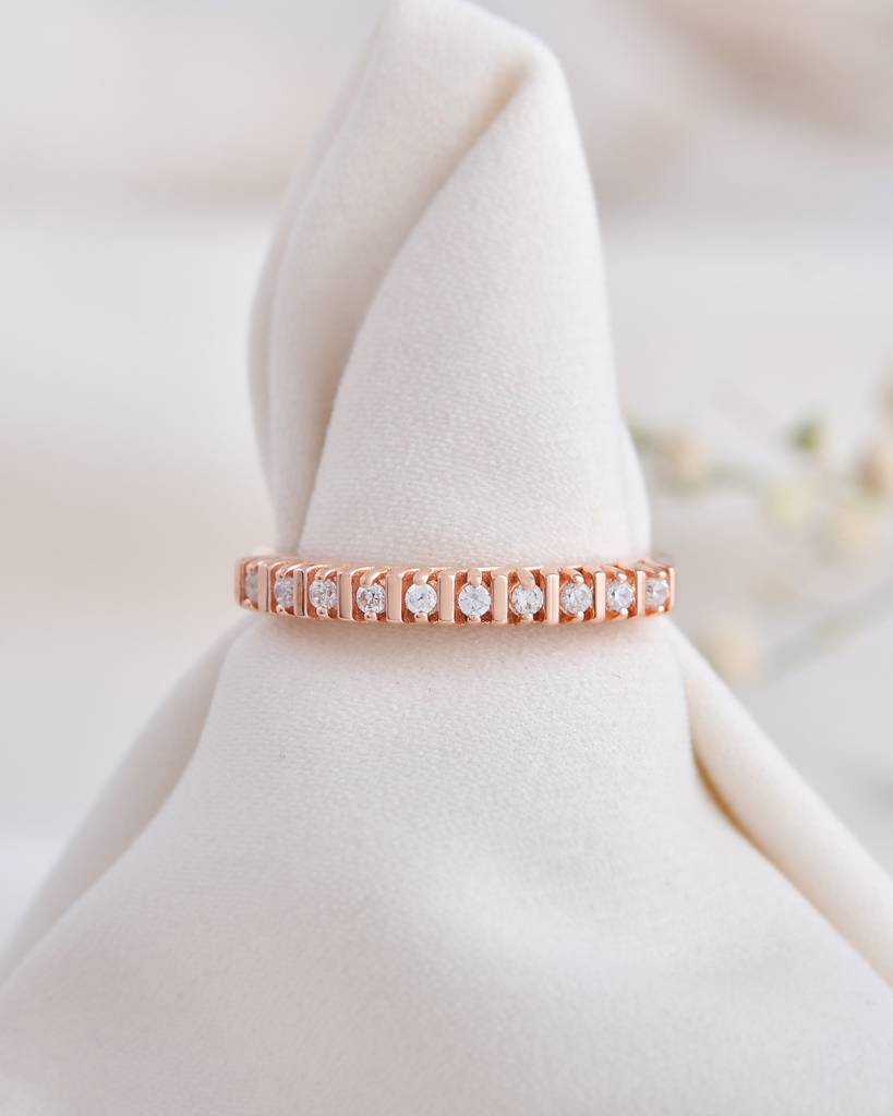 Eternz Certified Jewellery - VEYAA Lace 0.15 Carat Diamond Ring