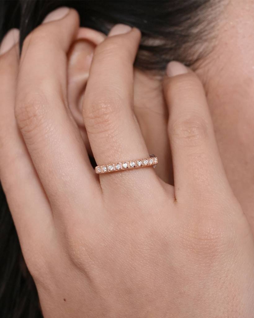 Lace 0.15 Carat Diamond Ring : VYR15