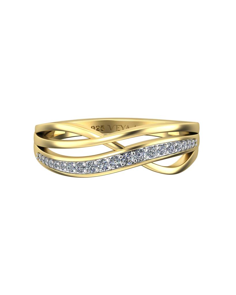 Soleil 0.17 Carat Diamond Ring : VYR19