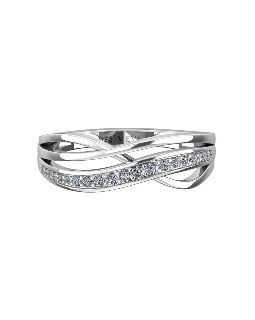 Soleil 0.17 Carat Diamond Ring : VYR19