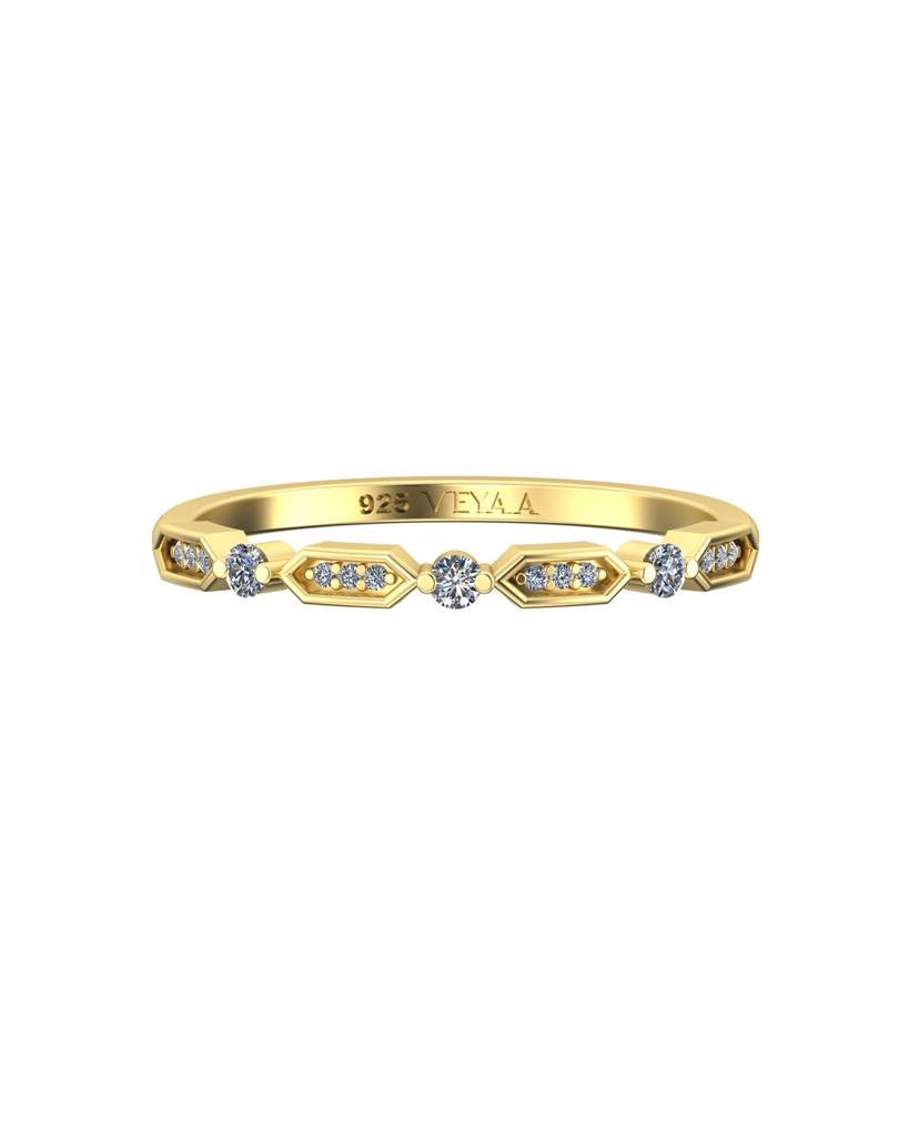 Silk 0.10 Carat Diamond Ring : VYR21