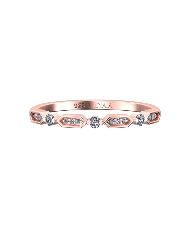 Silk 0.10 Carat Diamond Ring : VYR21