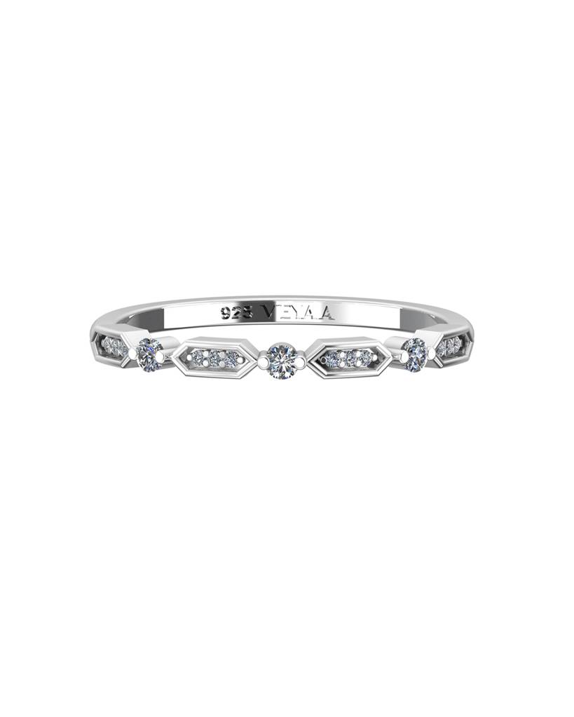 Silk 0.10 Carat Diamond Ring : VYR21