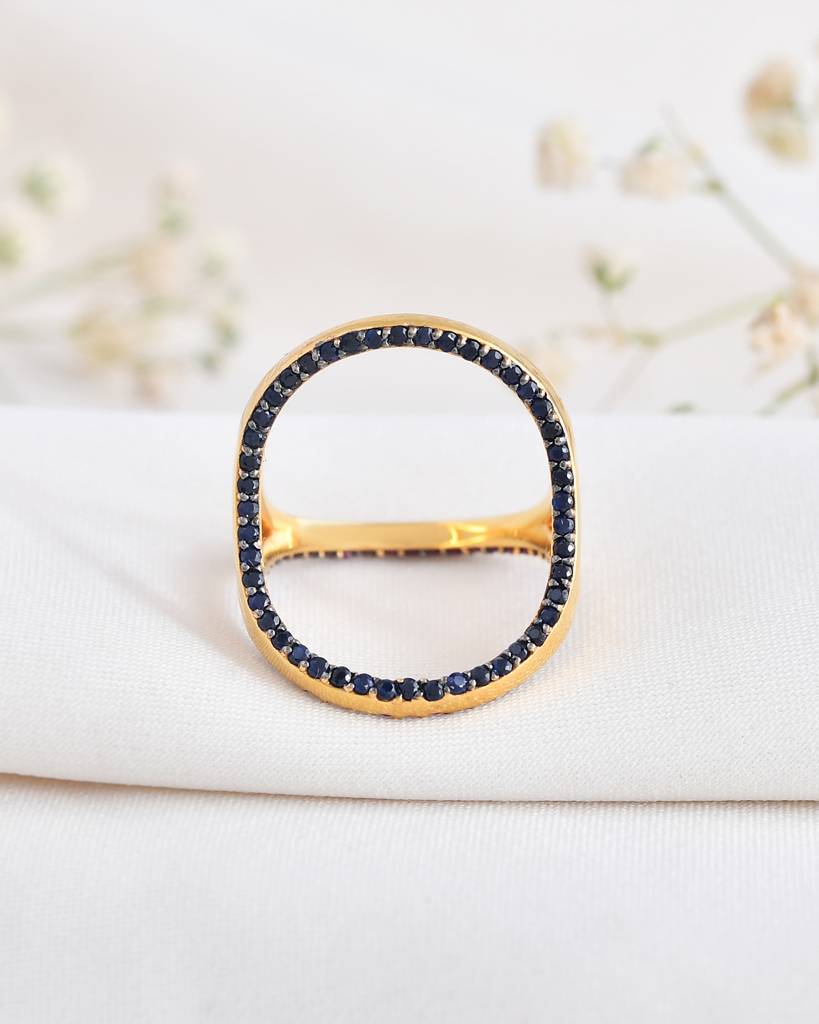 Evolve Natural Ruby And Sapphire Ring : VYR30