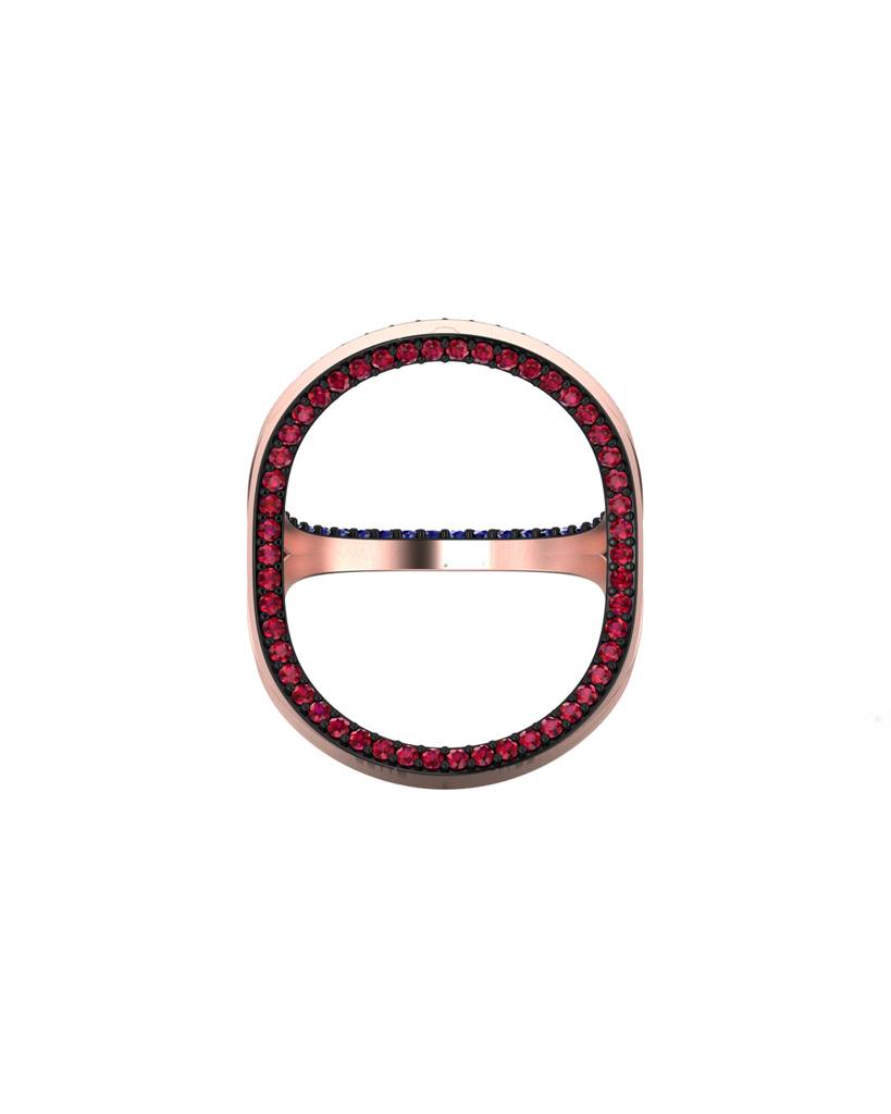 Evolve Natural Ruby And Sapphire Ring : VYR30