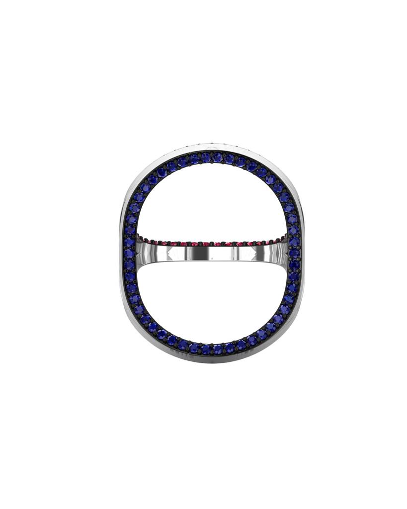 Evolve Natural Ruby And Sapphire Ring : VYR30
