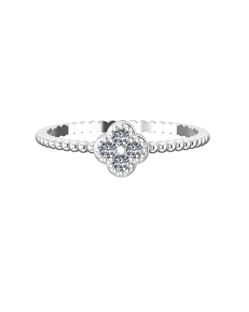 Magnolia 0.13 Carat Diamond Ring : VYR35