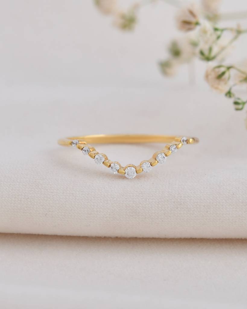 Hazel 0.12 Carat Diamond Ring : VYR38