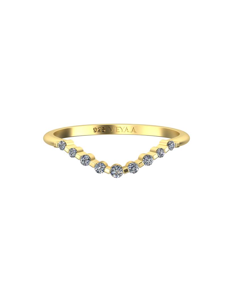 Hazel 0.12 Carat Diamond Ring : VYR38