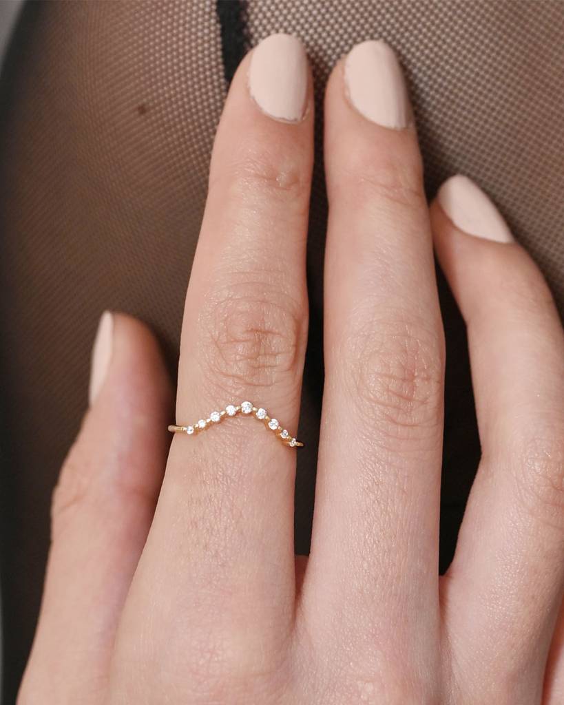 Hazel 0.12 Carat Diamond Ring : VYR38