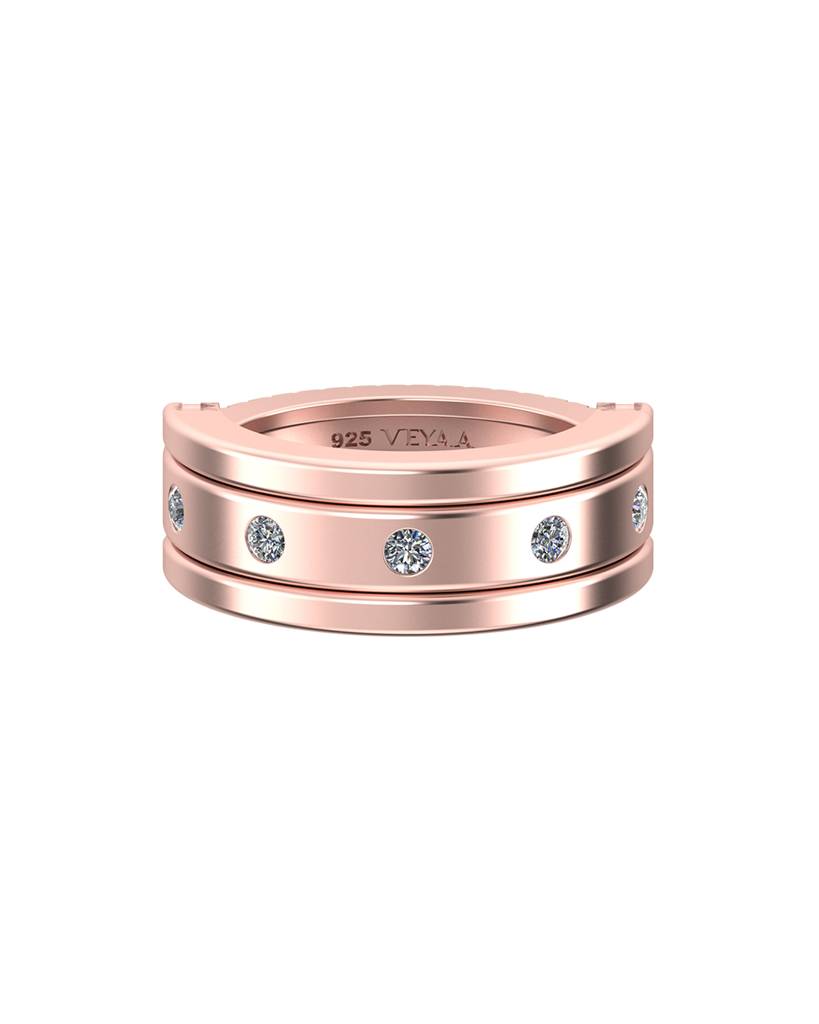 3 In 1 0.16 Carat Diamond Band : VYR42