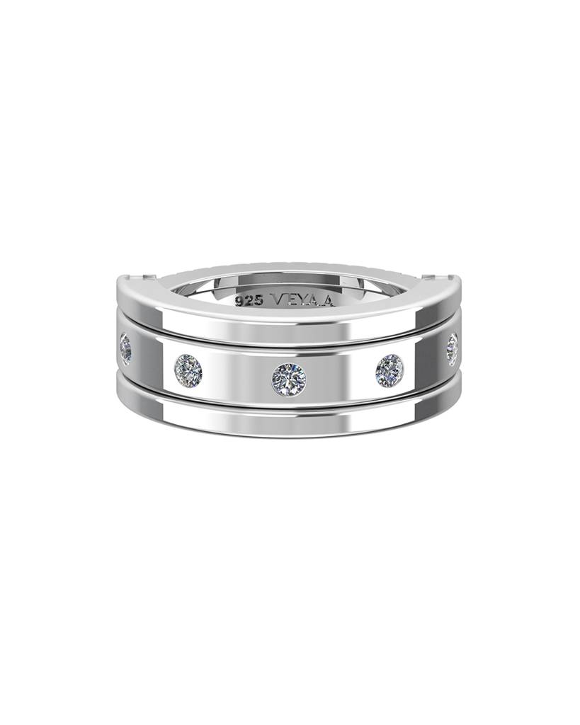 3 In 1 0.16 Carat Diamond Band : VYR42
