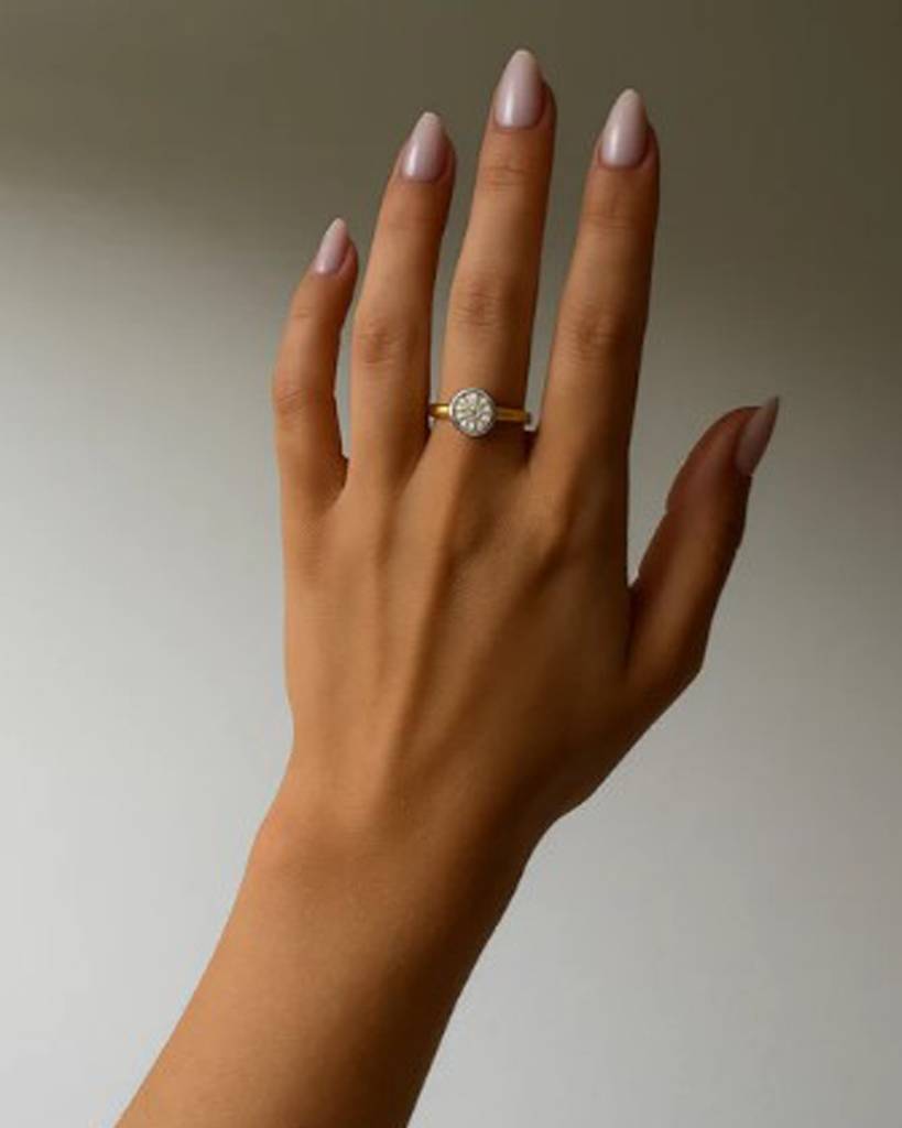 1 Carat Ambar Diamond Ring : VYR69