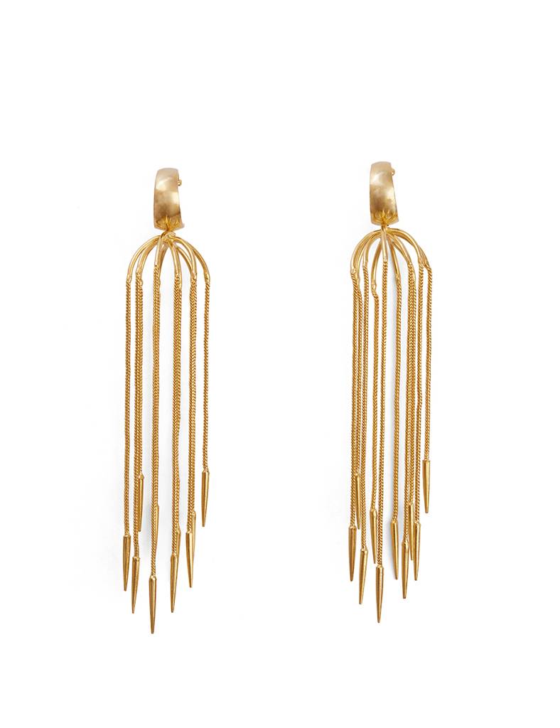 Waterfall Tassel Earrings : H18-EA