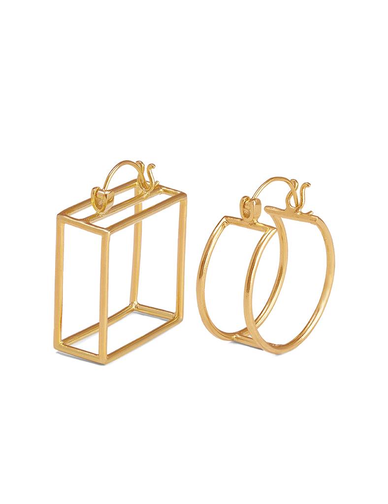Mini Mismatched Hoops : H01-EA