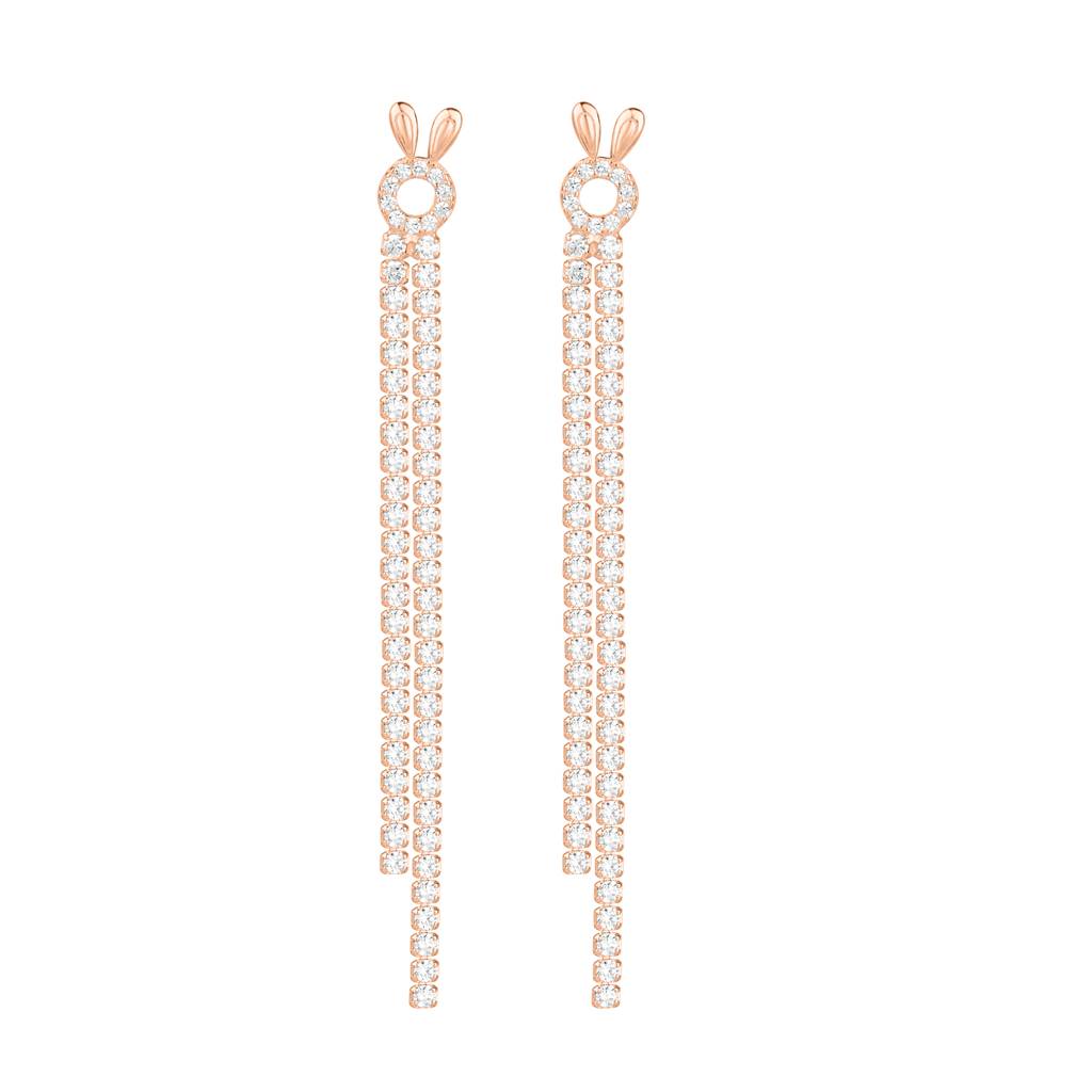 925 Pure Silver Rose Gold Earrings-Twp1050 : TWP1050