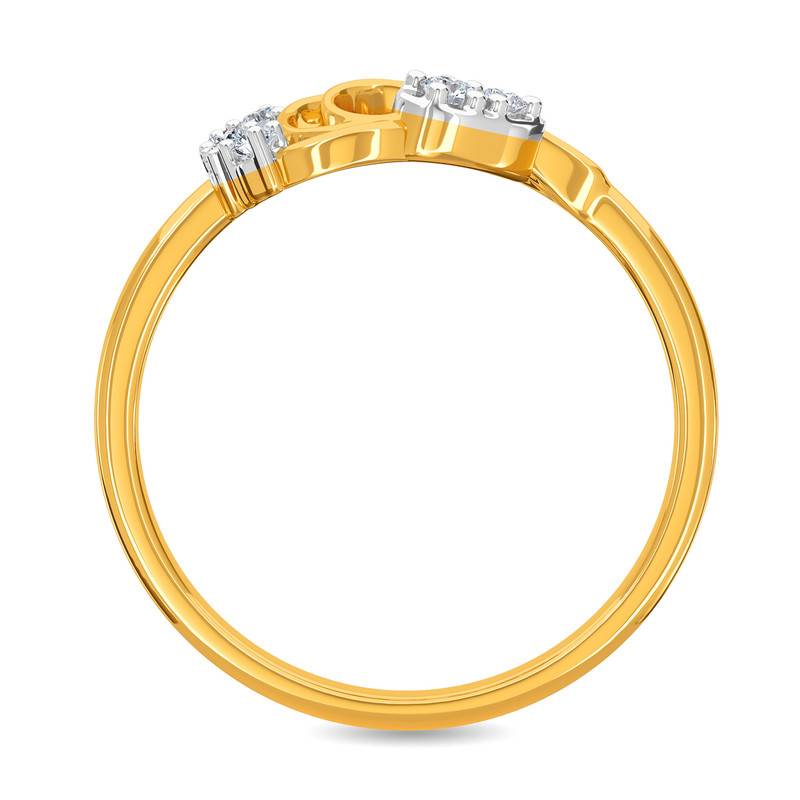 Kisna 14K Yellow Si Diamond Gold Rings For Women | Chantelle